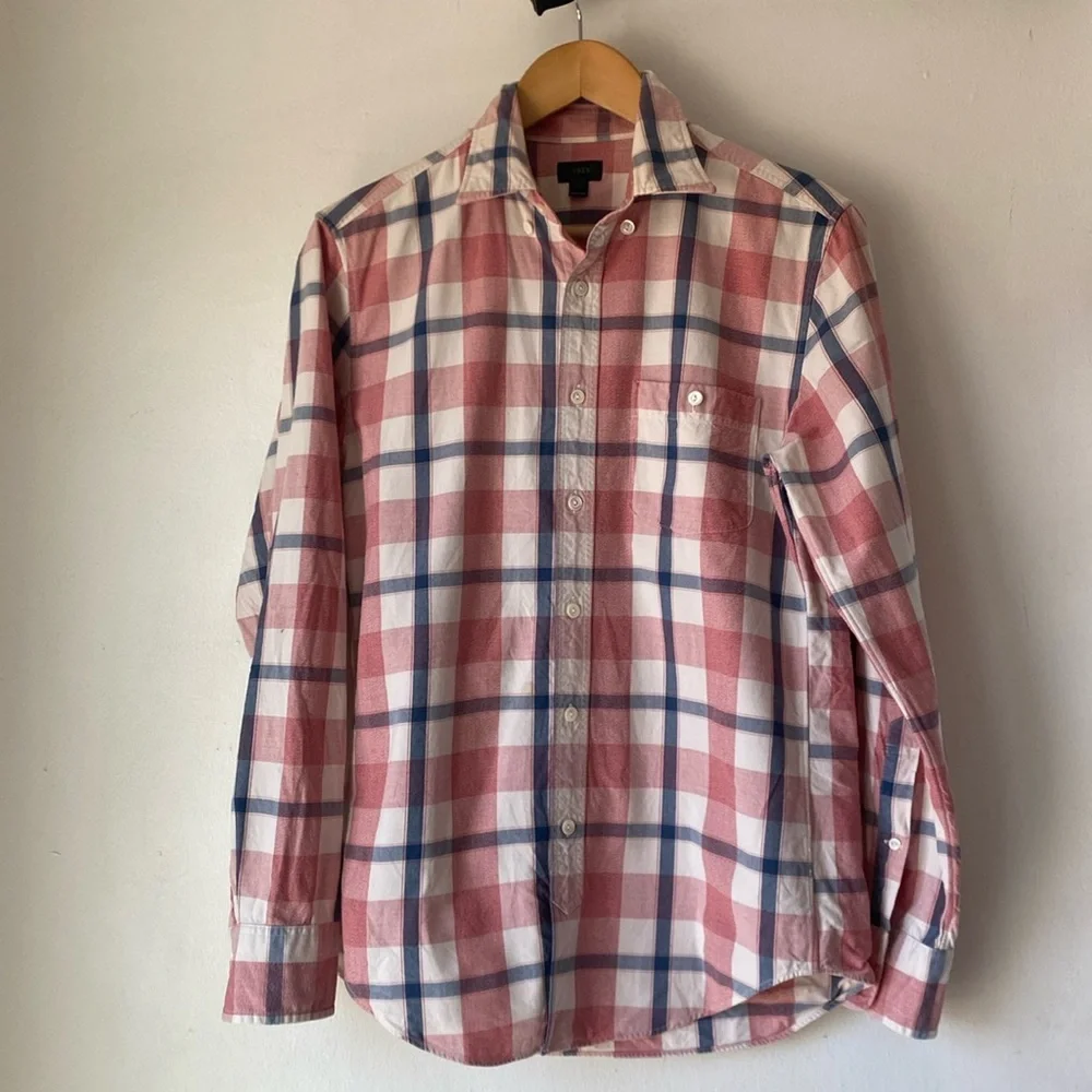 J.Crew S Men’s Plaid Shirt